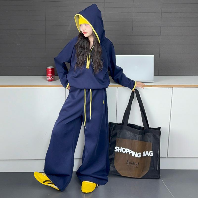 Modisches Sweatshirt- und Hosen-Set für Mädchen - Frühjahr/Herbst 2025 Kollektion