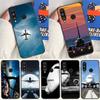 Flugzeug Flug Reisen Für Huawei Nova 12i 12s 11i 5T 9 10 SE Y91 Y90 Y60 Y70 Y72 Y61 P60 Pro P20 P40 P30 Lite Hülle