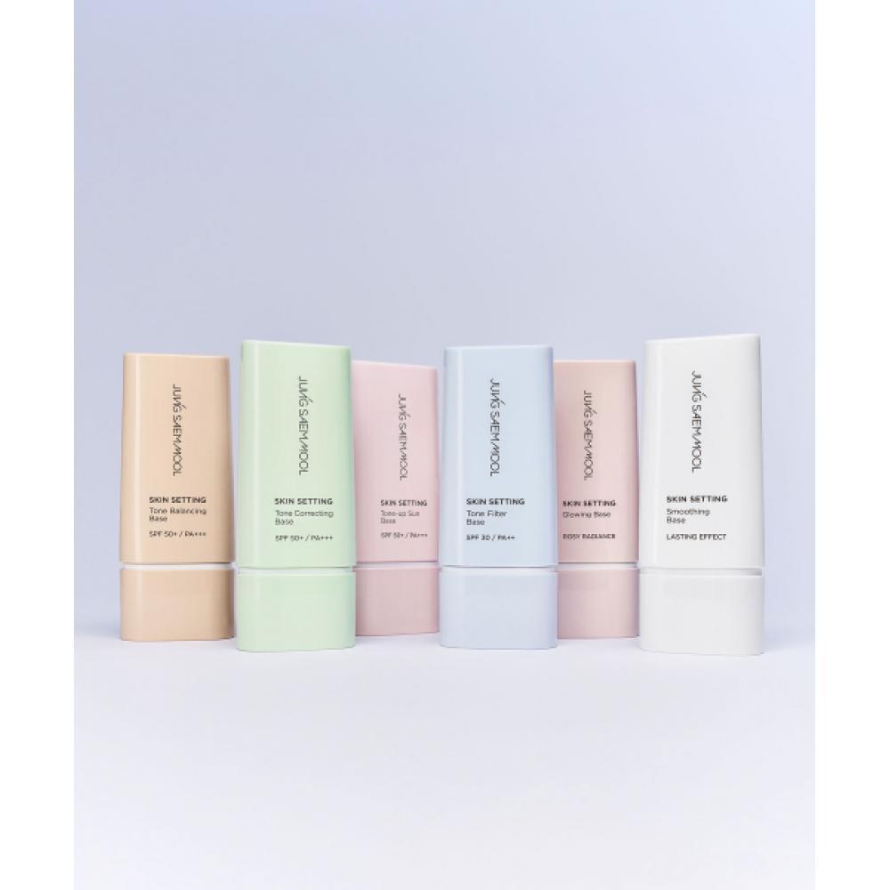 Jungsaemmool Skin Setting Tone Up Sun Base Tone Up Sun 3ml + Nuder Foundation Probe 4 Gratis