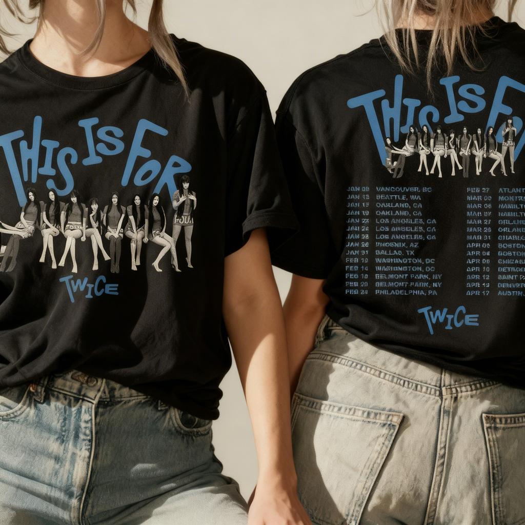 Twice This Is for World Tour In US 2026 Shirt, This Is for Twice T-shirt
