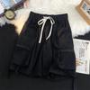 Men's Summer Gym Quick-drying Shorts Casual Fitness Streetwear Jogging Short Pants Multi-pocket Sport Casual Hip Cargo Short