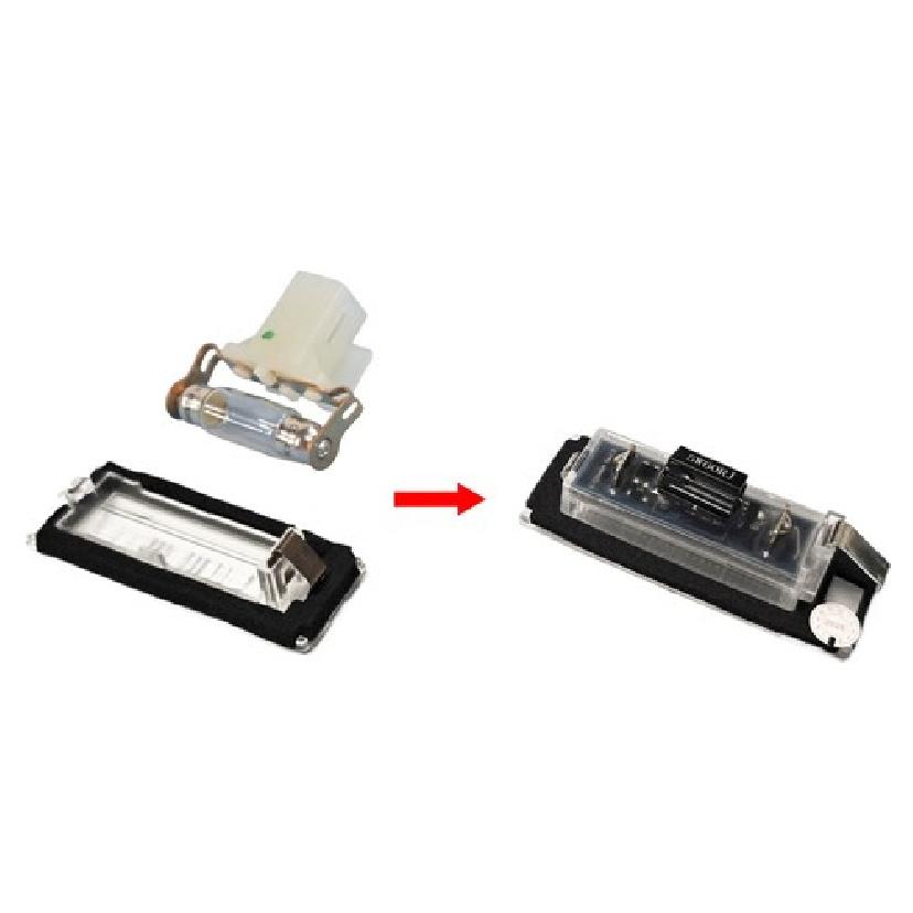 White Full LED License Plate Light Kit For RAM 2014-up Promaster 1500 2500 3500