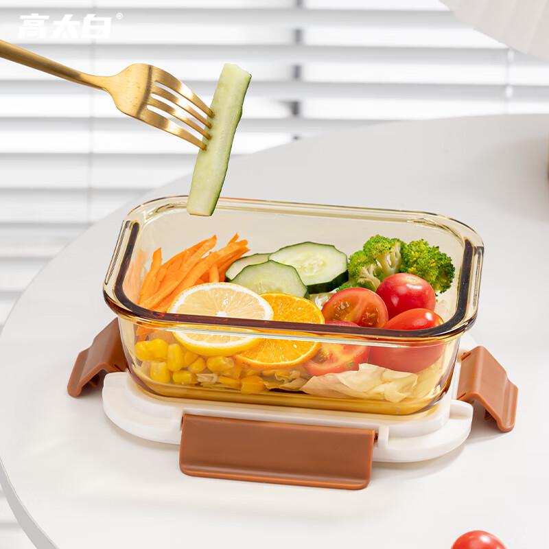 High Borosilicate Glass Food Storage Container