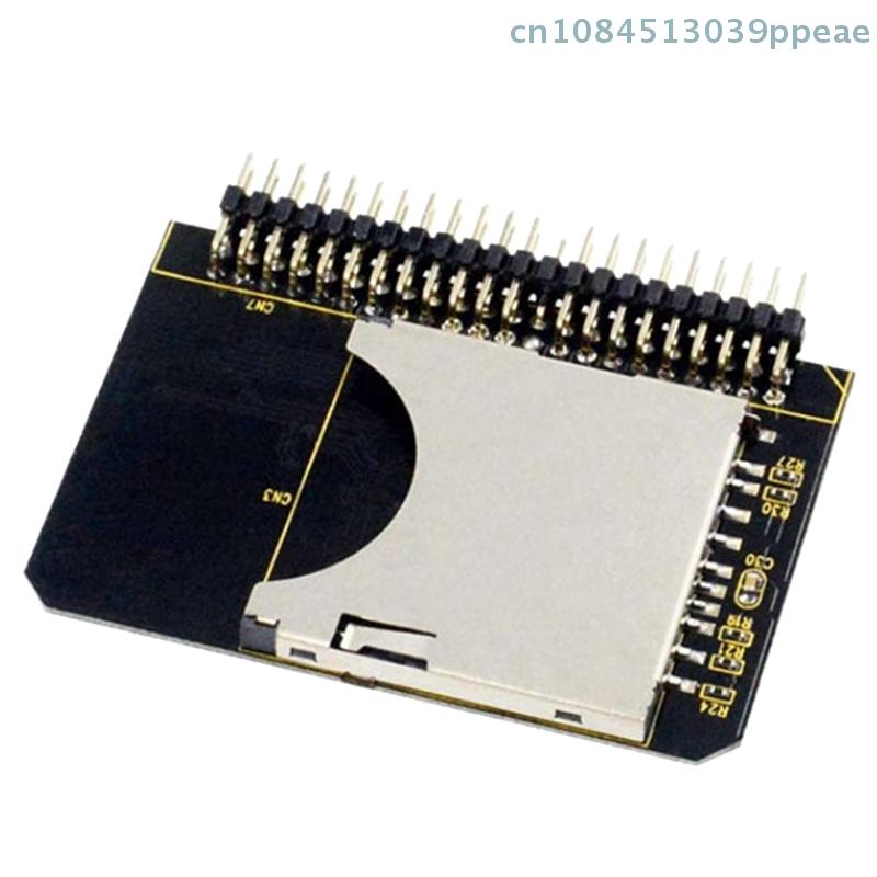 QTG333-SD To IDE 2.5" 44 Pin Adapter SDHC/SDXC/MMC To IDE 2.5 Inch 44pin Male Converter Card For Laptop PC
