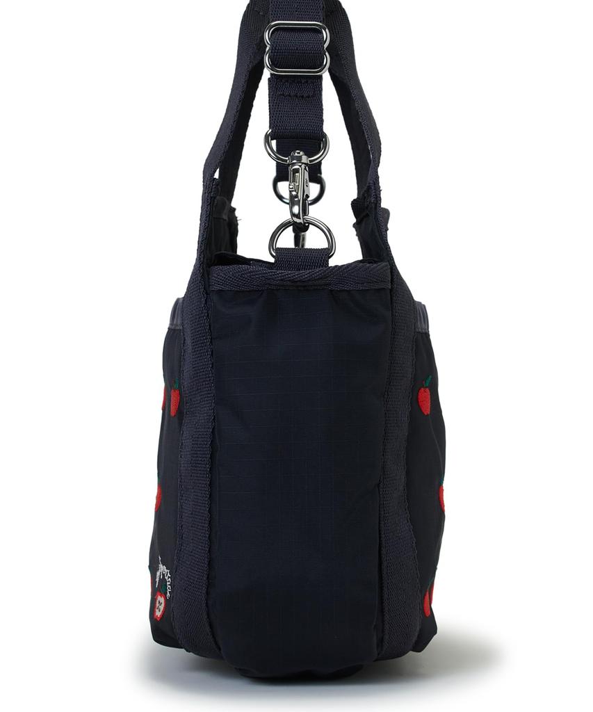 Official SMALL Apple Embroidery [LeSportsac] JENNI/8056/Red