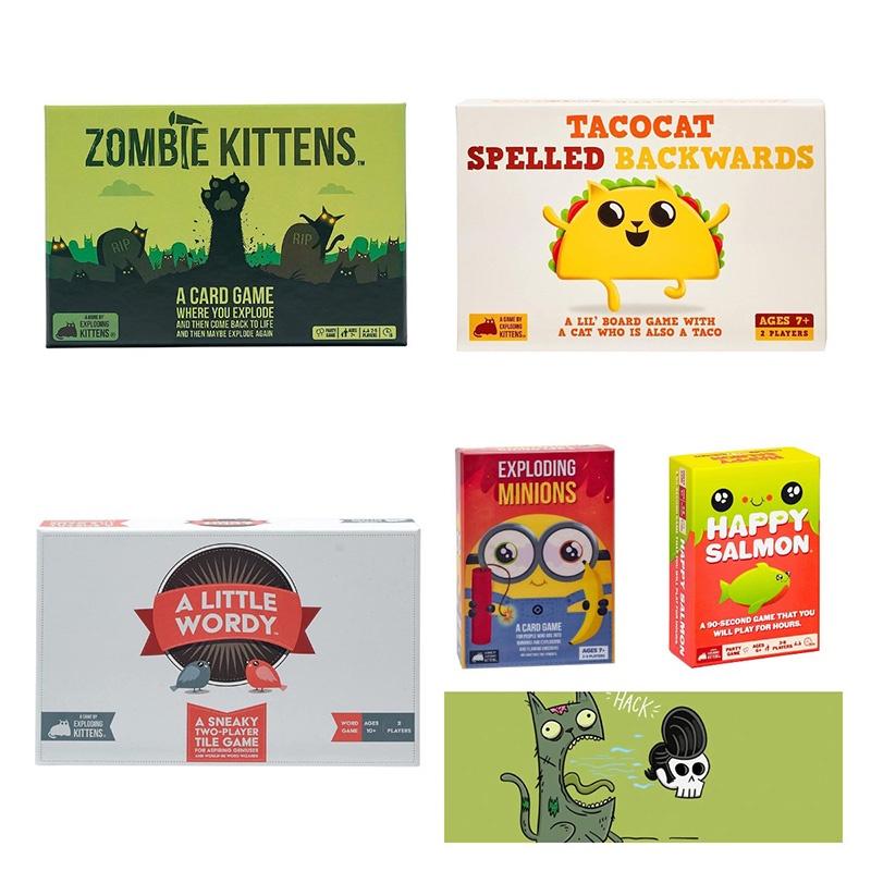 Explosive Fun With Exploding Kittens Card Game Minions Edition