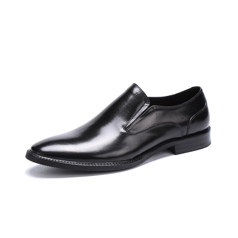 Men's Spring Leather Dress Shoes - Business & Formal British Style
