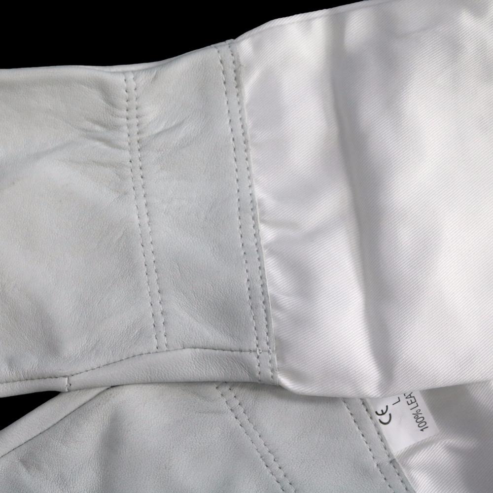 FB – gants d'apiculture en peau de mouton + matériau respirant, outils pour abeilles, modèle universel, gants en toile, nous vendons un couteau à miel coupé