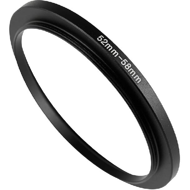 72-77mm Metal Step-Up/Down Ring Adapter Compatible with Mirrorless Cameras DSLR Lens, UV CPL ND Filter Thread Converter, Black