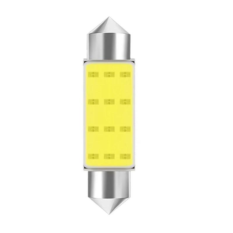 C5W LED Bulb Festoon 31mm 36mm 39mm 41mm 12V 7000K White Car Interior Dome Reading Light Trunk License Plate Lights