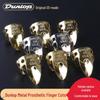 Dunlop Guitar Finger Cots - Brass/Nickel Silver Fingerstyle Picks 33R/37R (Right Hand)
