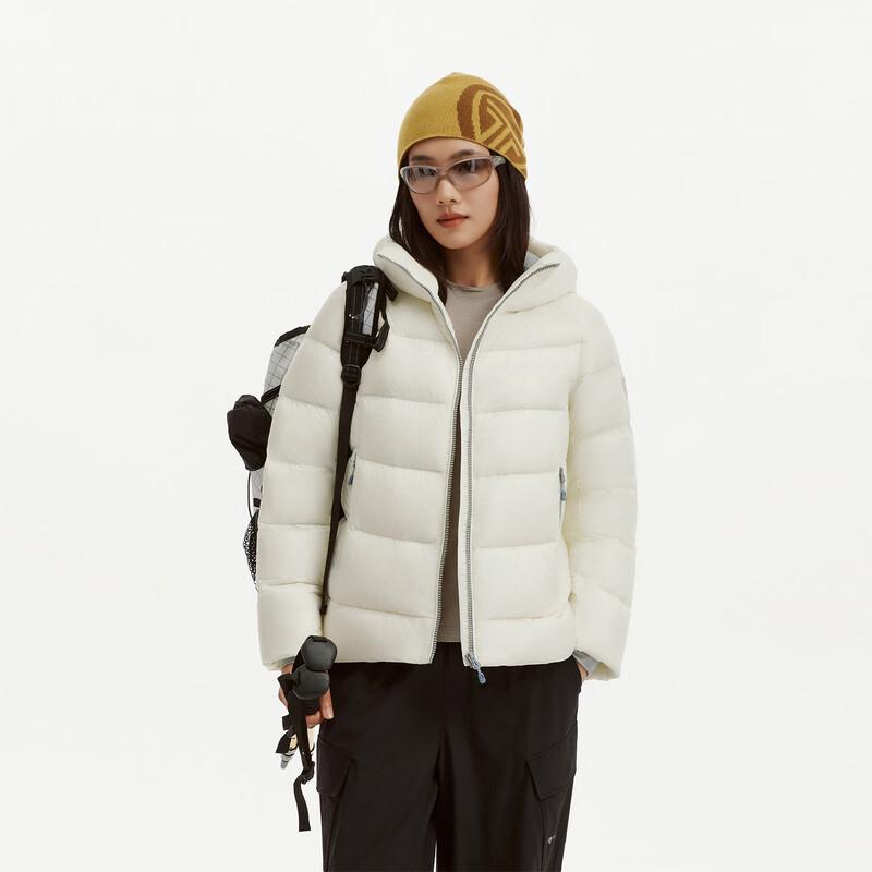 Tanboer Women's Hooded Short Down Jacket