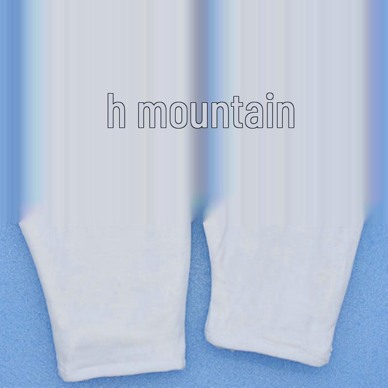 Weiße Baumwoll-Arbeits- und Etikettehandschuhe