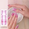 Nails Polish Stickers Semi Cured Gels Nail Strips Light Required Gels Wraps