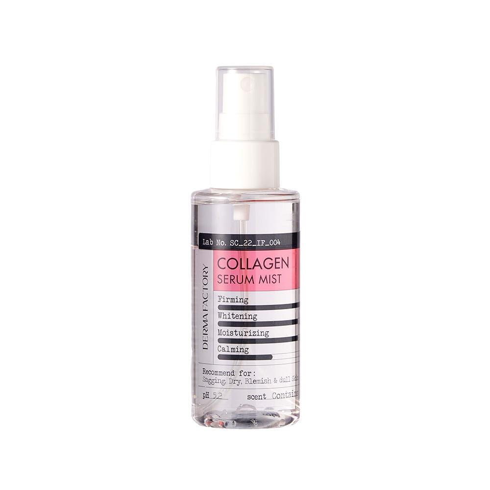 DERMA FACTORY Kollagen Serum Mist Feuchtigkeitsspendend Straffend 80ml Glow Spray K-Beauty