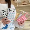 Dopamine Polka Dot iPhone 15 ProMax Case: Drop-proof, Full Coverage.