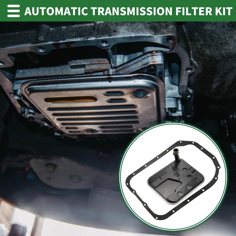 UXCELL Automatic Transmission Filter Kit Transmission Oil Filter Set for Chevrolet Express 3500 97-05 w/ Washer No.24204277