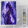 Genshin Impact Anime Bath Curtain - High-Quality Waterproof and Mildew-Proof Bathroom Decor Perfect for Enthusiastic Fans