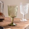 Changbaosen Retro Embossed Stemmed Glass