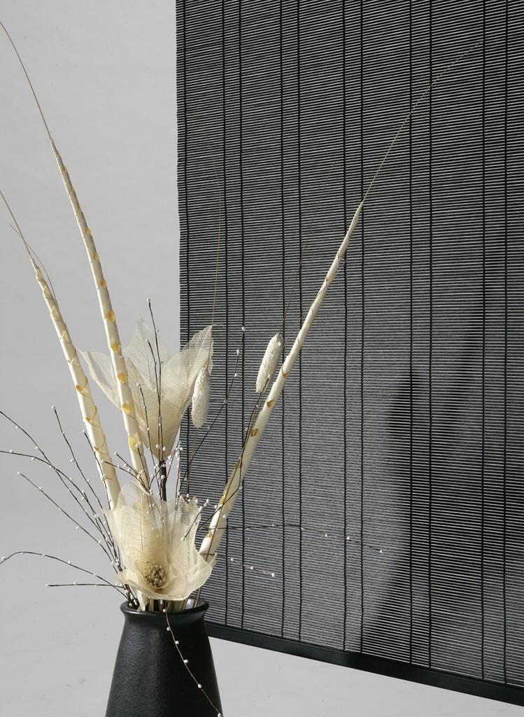 Miyake Seiren Sudare PP Wanoir 44x80 Black