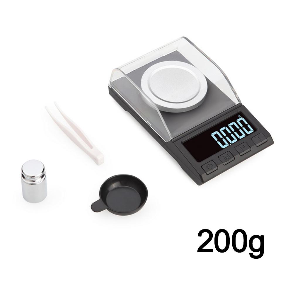 Electronic 0.001g Digital Precision Scale for Jewelry Gold Herb Lab Weight Milligram Scale Electronic Balance Accurate Scale