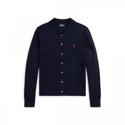 Polo Ralph Lauren Cardigan de Botões com Gola Polo Feminino S wmpoSwendw20522400