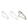 Alloy Large Safety Pin For Crafting Sewing And Clothing Accessories In Silver Gold Bronze Color
