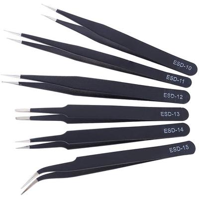 High Quality Stainless Steel Eyelash Extension Tweezers for Eyelash Installation