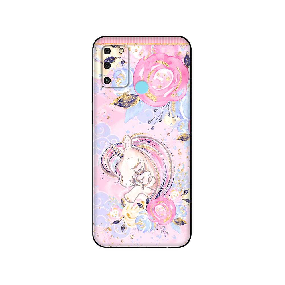 Black tpu Case For Honor 8a Prime 8s 9 10X Lite 9A 9C 9X Premium Pro 9S Case Cover Dream Smp Smile