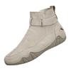 Men's shoes autumn and winter warm medium and high-top outdoor casual shoes one-pedal men's soft-soled versatile and lightweight Martin boots