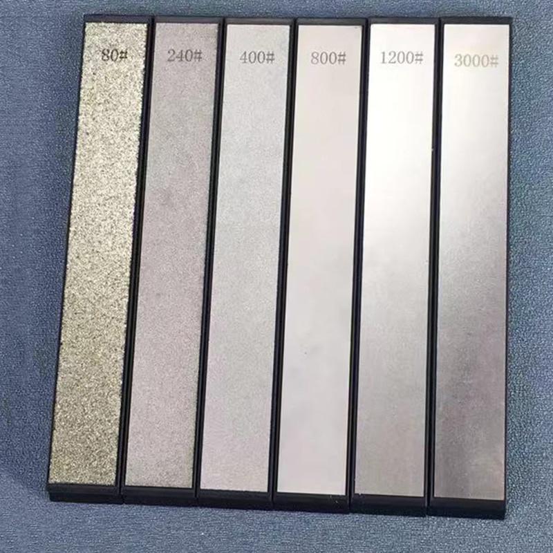 1 Set Grit Diamond Knife Sharpener Household Kitchen Knife Sharpening System Diamond Sharpening Stone  Kitchen