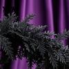 Haunted House Party Decorations Black Halloween Garland, Spooky Artificial Cedar Vine for Mantel Fireplace, Realistic Twisted Bionic Branch