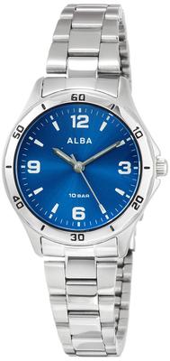 Alba Sports Watch Reinforced Waterproof for Daily Life Dome Inorganic Glass AQQK409 Silver [Seiko Watch] (10 ATM) Women's