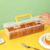 Contenedor de Almacenamiento de Especias Reutilizable de 6 Compartimentos a Prueba de Humedad Caja de Almacenamiento de Plástico Sellada con Asa Organizador de Cocina