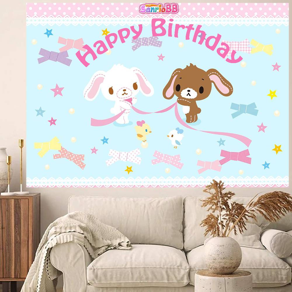 Sugar Bunnies Dreamland Carousel Background Cloth,background Decor, Room, Photo Studio Prop-suitable for Home Decor, Parties
