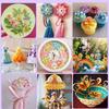 Σετ Χειροτεχνίας Quilling με Χαρτί, Εργαλεία DIY με Λωρίδες Χαρτιού, Κόλλα & Προσχέδια Μοτίβων για Αρχάριους