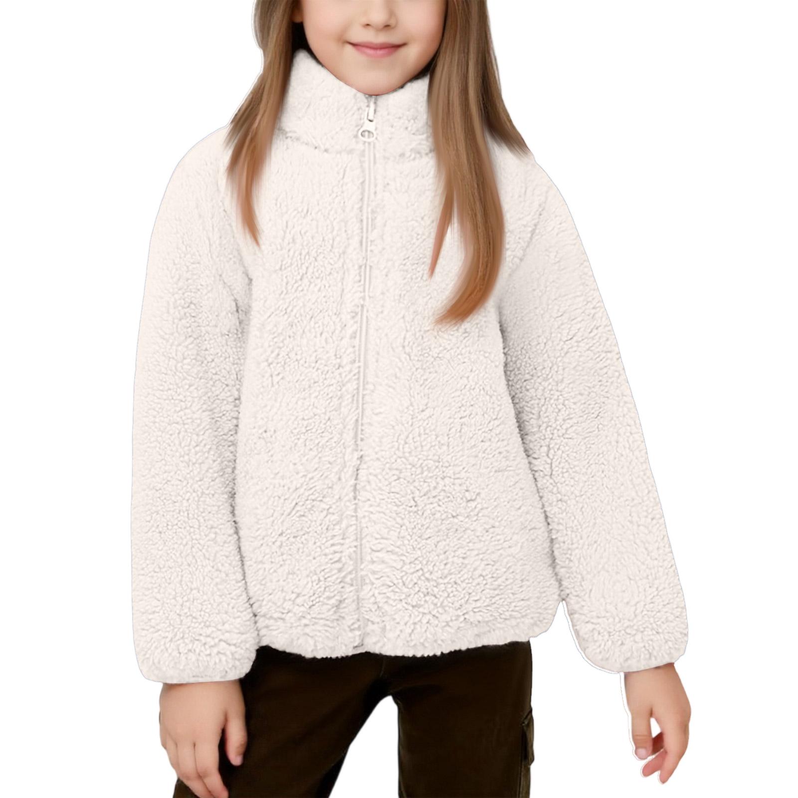 

Детский Девичий Топ из Кораллового Вельвета Теплое Пальто Теплое Пальто 80