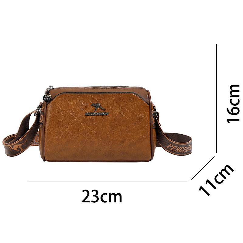Women's shoulder bag Women's bag retro double-sided pillow bag large capacity solid color shoulder bag crossbody bag Sac A Main