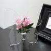 Acrylic Butterfly Acrylic Vase Transparent Desktop Ornament Hydroponic Flower Vase  Banquet