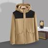 Unisex Winddichte & Waterdichte Softshell Jas met Custom Logo voor Werk, Reizen, Wandelen; Warm, Koudebestendig Buitenmateriaal