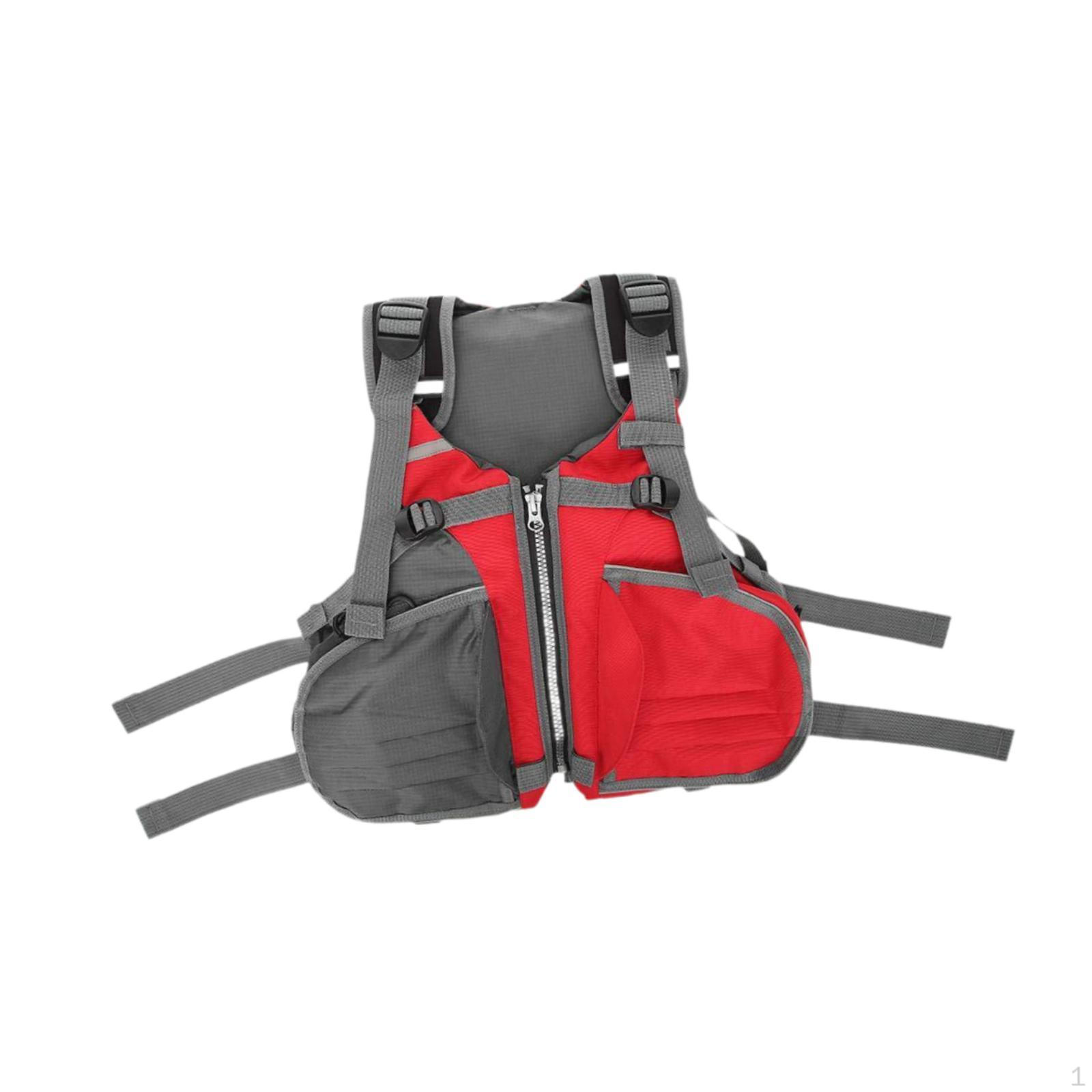 

Swim Jacket Accessory Sports Gear Vest for Water Sport Fishing Outdoor червоний
