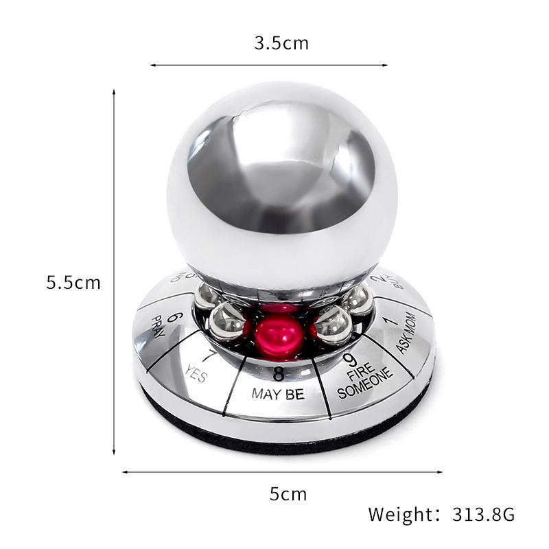 Profezia Destino Palla Decisionale Palla Decisore Casa Ufficio Finger Spinner Antistress Giocattolo Decompressione Decorazione da Tavolo Regalo
