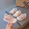 Baby Toddler Shoes Cartoon Leather Surface Baby Girl Indoor Shoes Non-slip Soft Sole Baby Boy Running Shoes