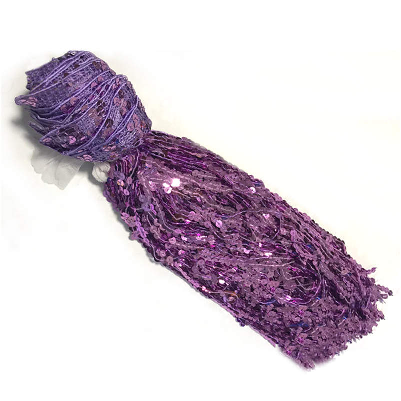6 Yards Sequins Fringe Fringing 40cm Long Tassel(appox) Trimming Costume Crafts