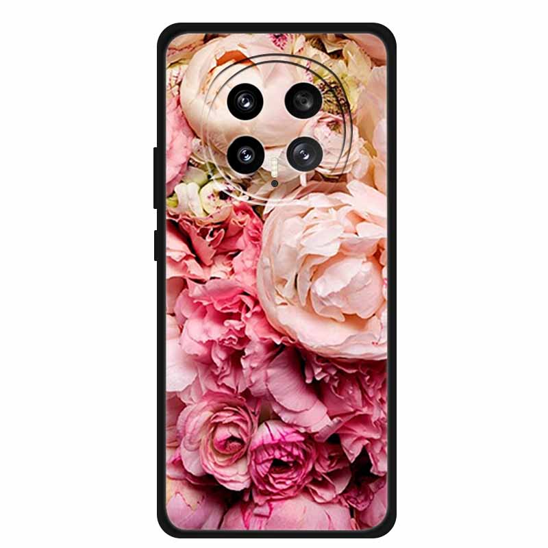 For Honor Magic8 5G 2025 Phone Case 6.58" Tiger Lion Cats Soft TPU Black Silicone Back Cover For Honor Magic 8 Fundas Shockproof