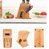 moonwood Knife Holder, Knife Block, Knife Stand, Knife Rack, Wooden Storage Knife Holder