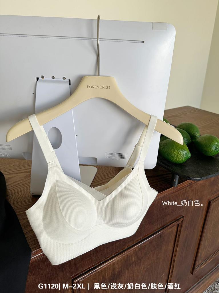 Soft and Comfortable Pull-together Anti-sagging Seamless Steel-rimmed Bra