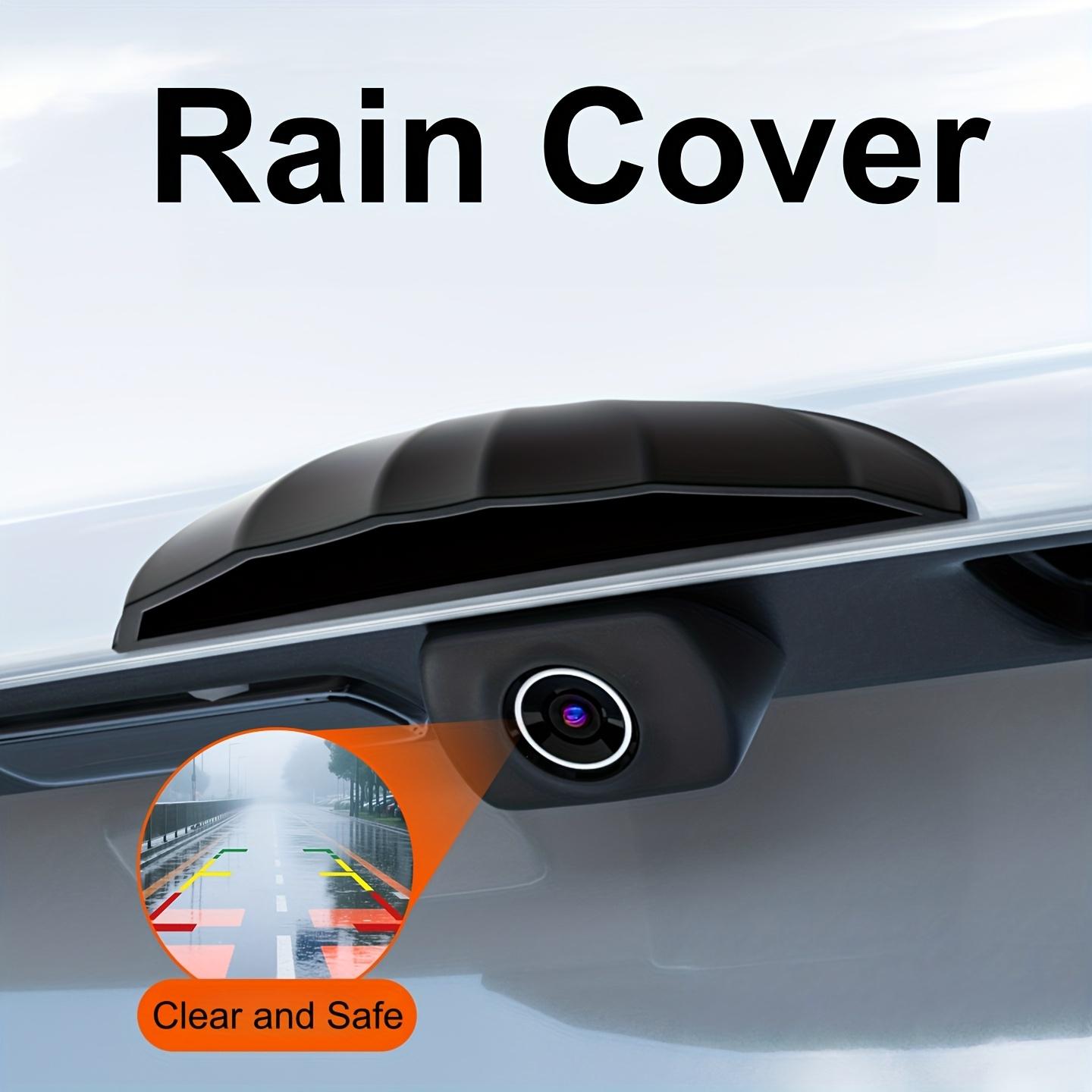 

Car Camera Rain Cover Protective Cover, Easy To Install, Suitable for All Vehicle Models, Car Camera Protective Cover чорний