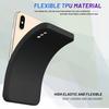 Moderne Einfarbige Stoßfeste Schutzhülle aus flüssigem Silikon für iPhone Xs Max / X / Xs