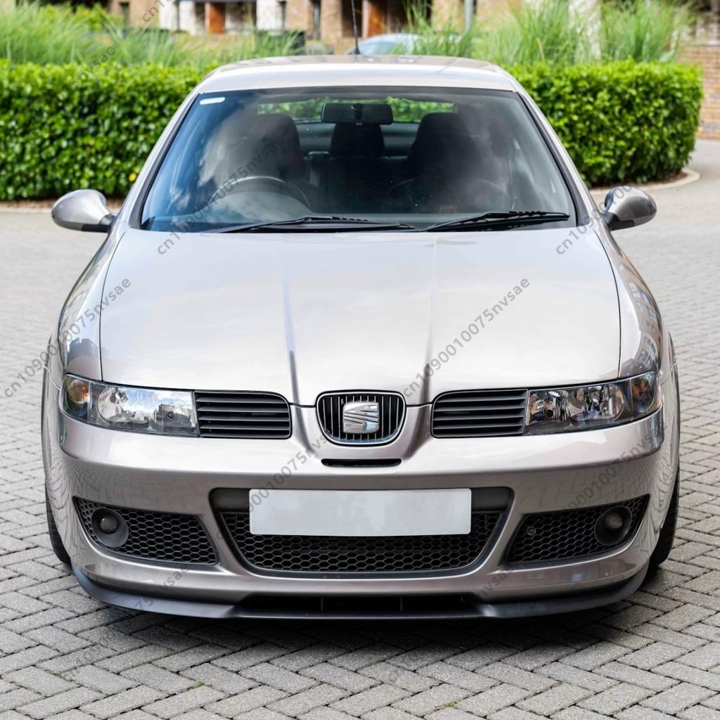 Przedni Splitter Do Seat Leon I MK1 1M Cupra R 2002-2005 Styl Cupra R Osłona Wargi Zderzaka Podbródek Spojler Zestawy Karoserii Tuning